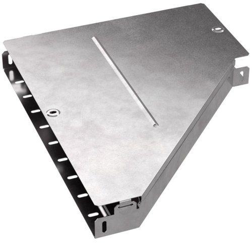 Переходник левый для лотка с крышкой Промрукав Стандарт 500х200х50 фото Переходник левый для лотка с крышкой Промрукав Стандарт 500х200х50 картинка